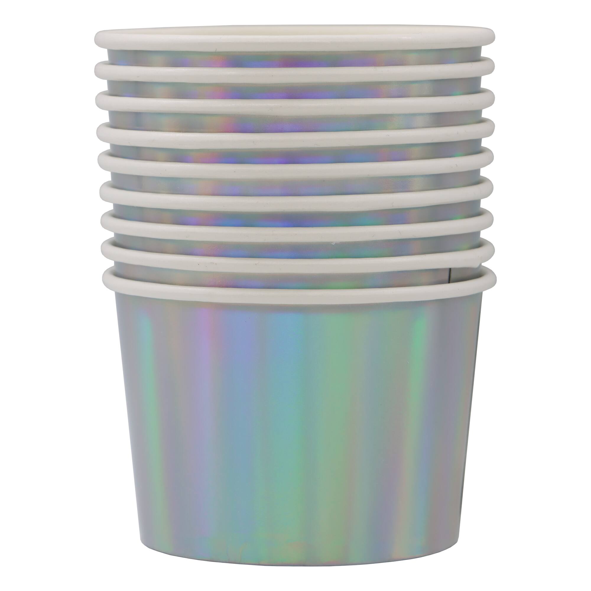 8oz. Iridescent Snack Cups, 10ct. by Celebrate It™